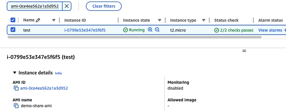 已啟動的 EC2,不受影響