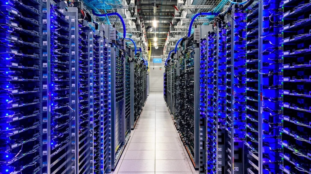 Google Data Center 圖片來源 