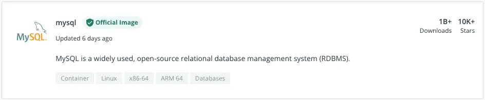 Docker hub 下載 Image