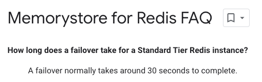 Google Memorystore for Redis FAQ