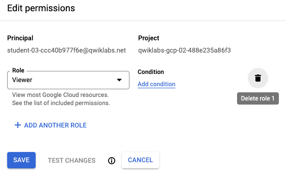 移除 Username2 權限
