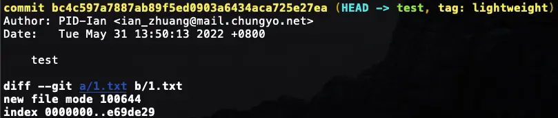 輕量標籤 lightweight