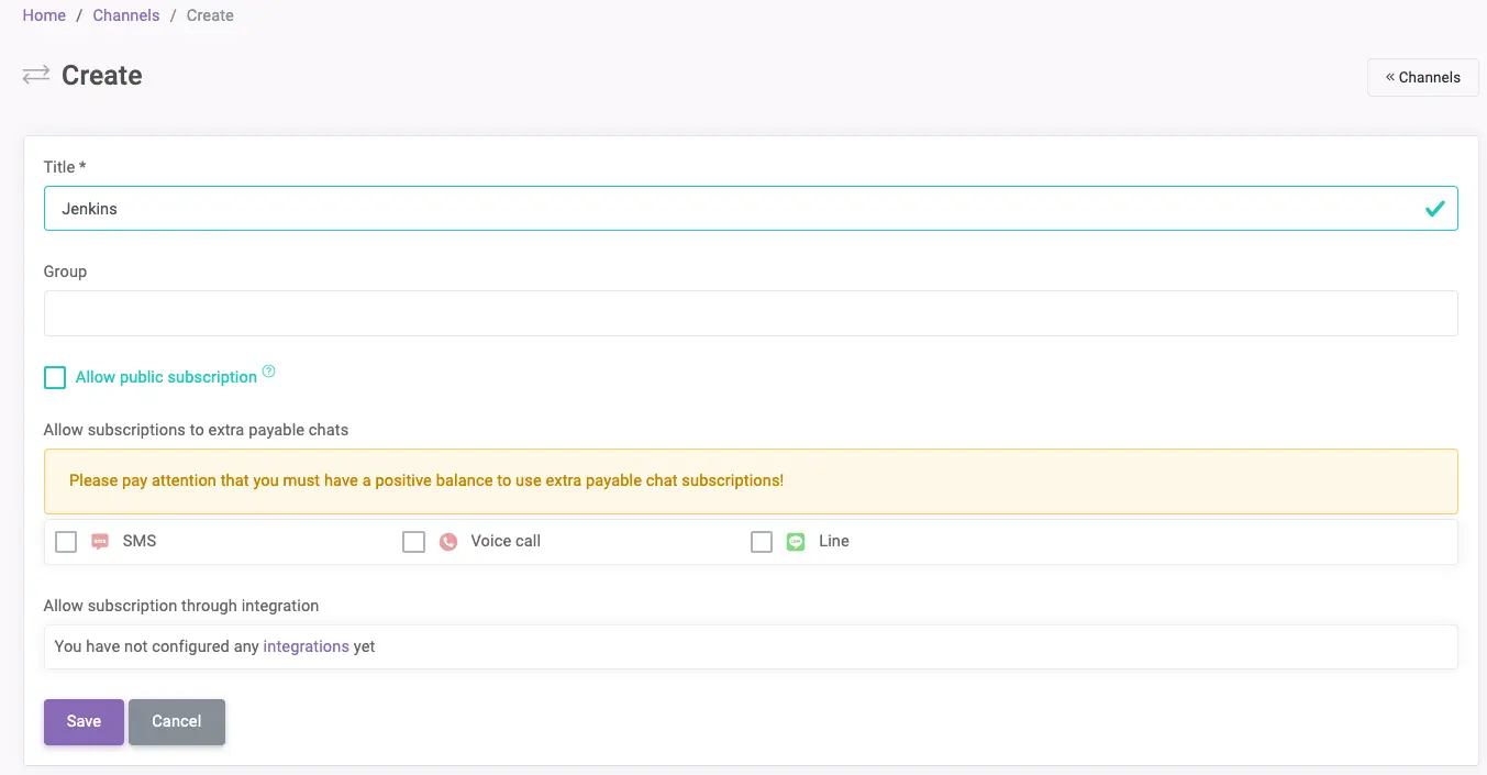 Notify.Events 官網設定