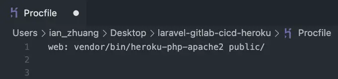 新增 HeroKu 識別檔案