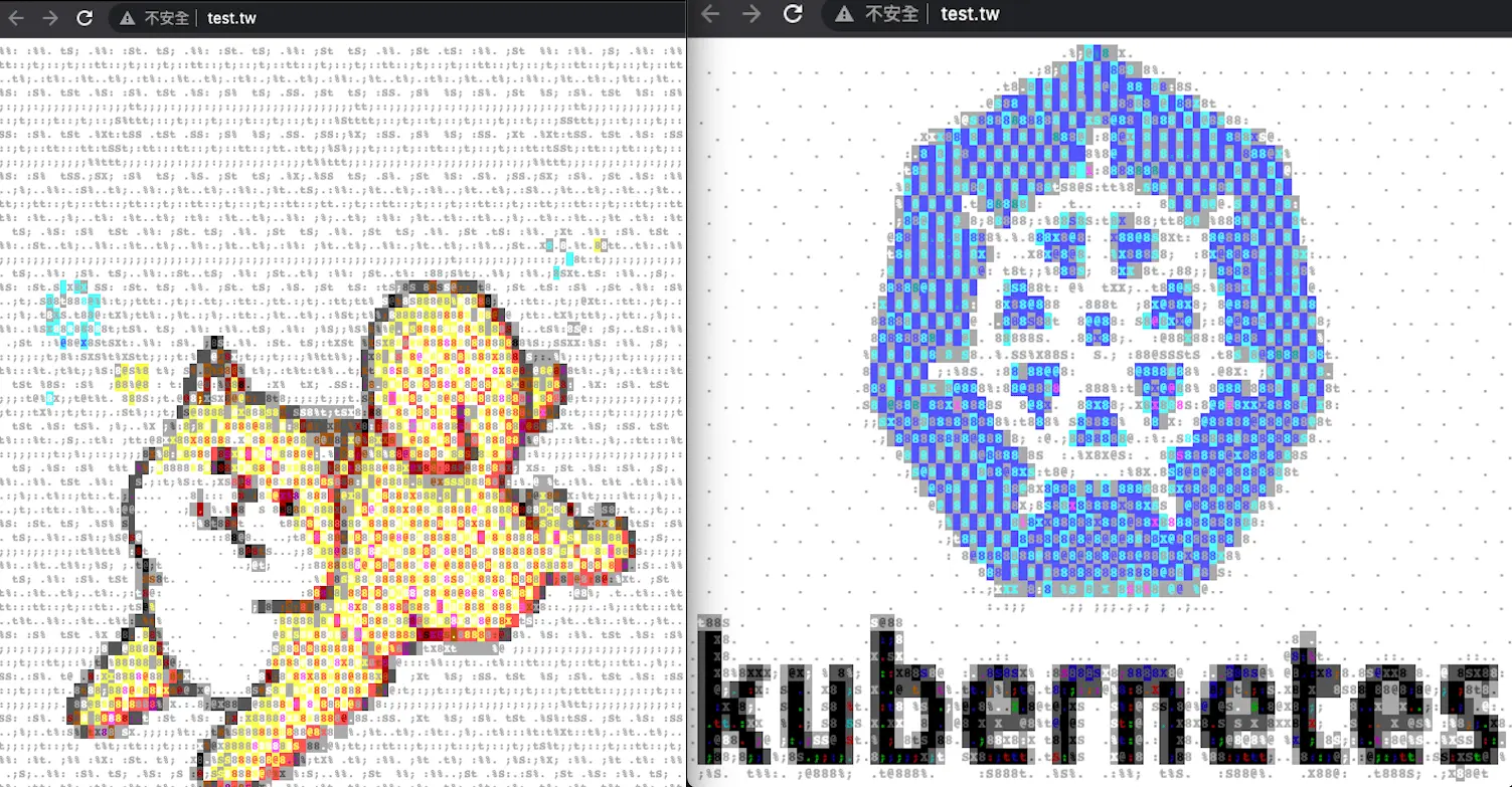 因為 strategy 為 RollingUpdate,所以會同時出現新舊內容