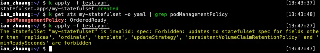 OrderedReady 模式切成 Parallel 模式