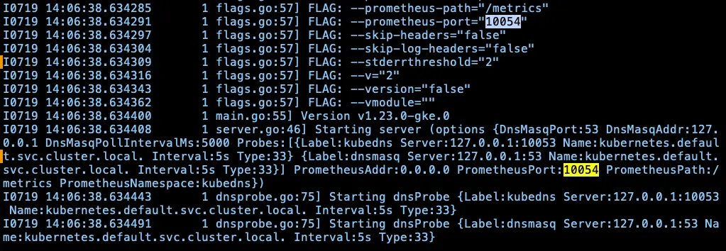 sidecar 健康檢查以及監聽 10054 Port