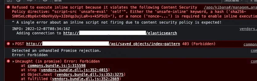開發者工具網頁內容顯示 HTTP 403 Forbidden