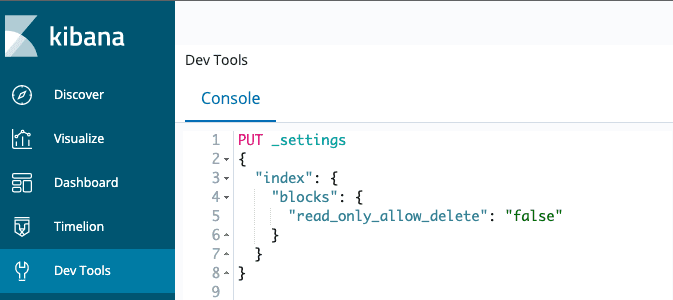 Dev Tools 修改 Index 的狀態